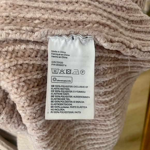 H&M Dusty Rose Knit Sweater - L - Picture 5 of 5